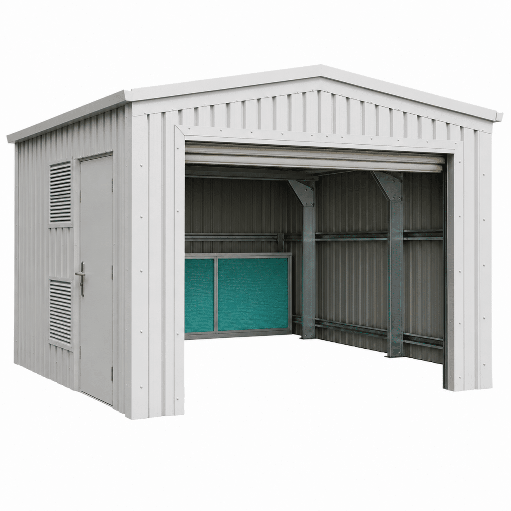 External SMART repair spray booth