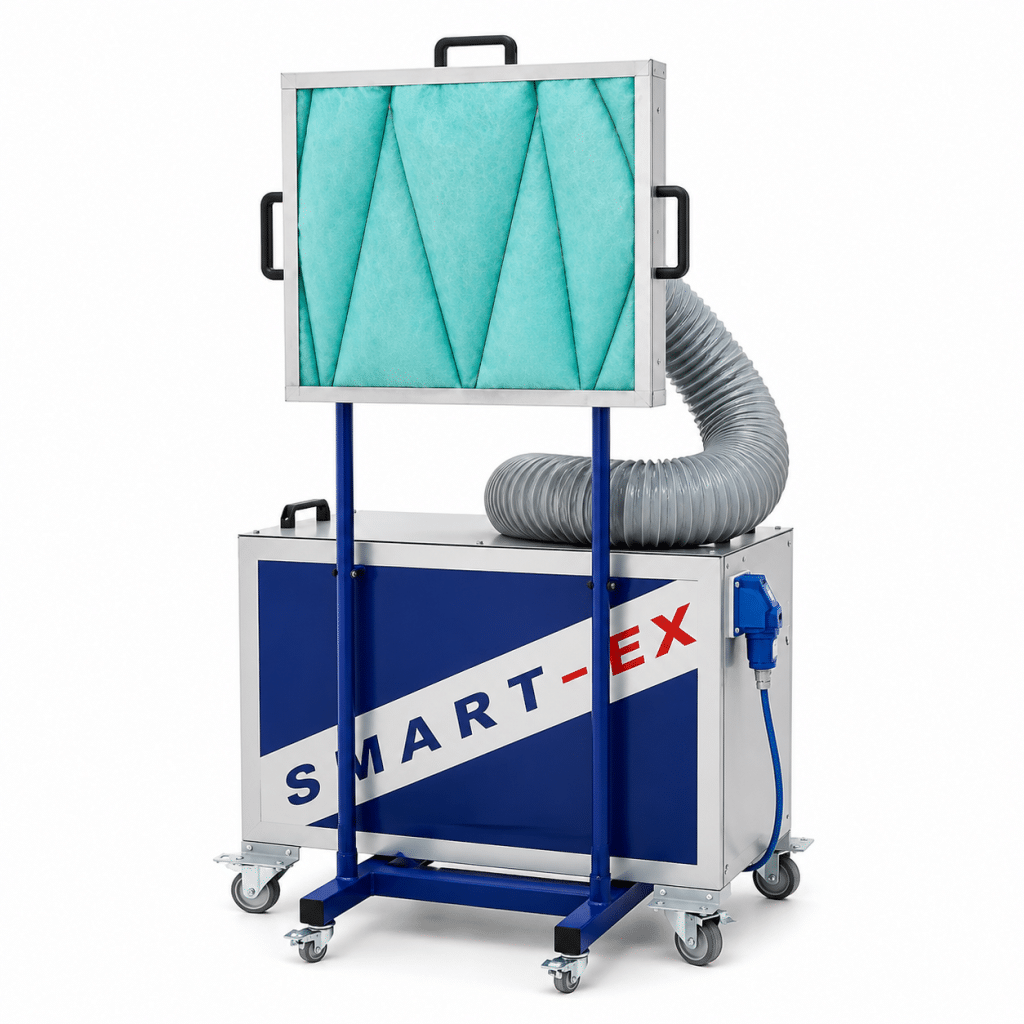 Portable extractor fan system