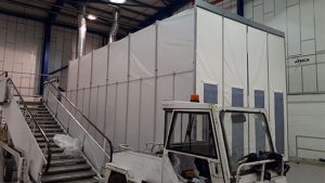 Industrial Spray paint booth