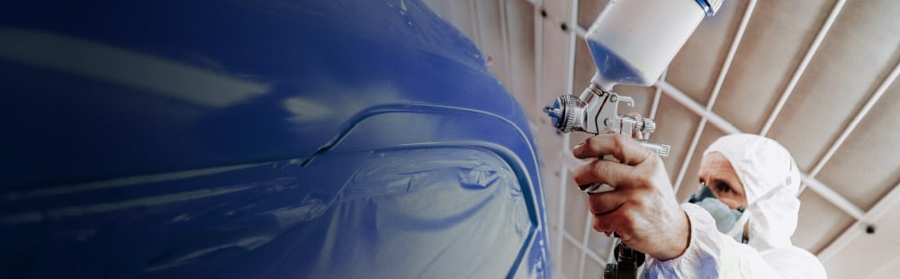 Spray Booth for panel spraying