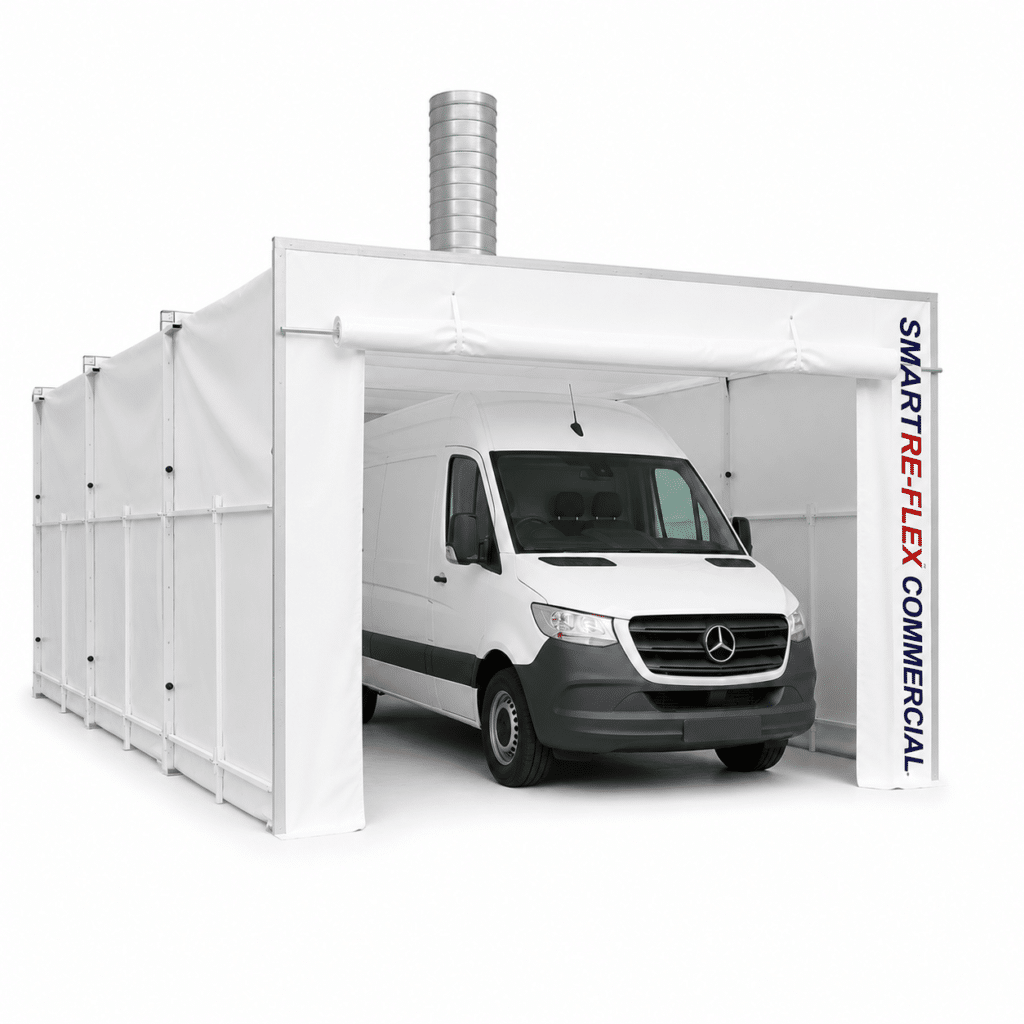 SMART repair spray booth commercial